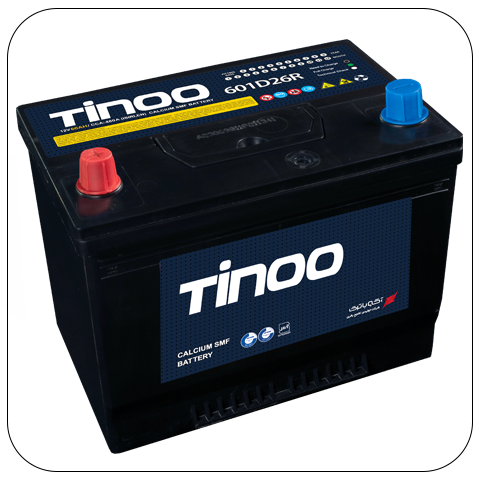 Tinoo Car Battery 60Ah Straight