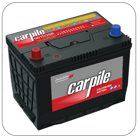 CarPile Car Battery 60Ah