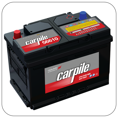 CarPile Car Battery 66Ah