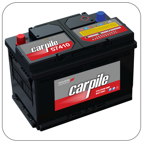 CarPile Car Battery 74Ah