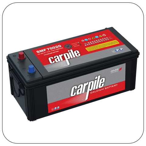 CarPile Car Battery 200Ah