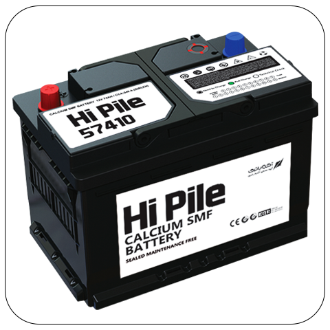 HiPile Car Battery 74Ah