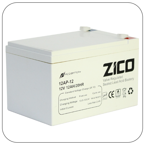 Zico Flame Retardant UPS Battery 12Ah