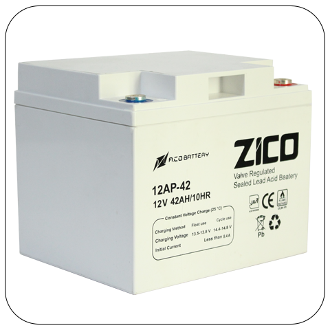 Zico Flame Retardant UPS Battery 42Ah