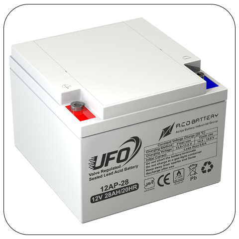 Flame Retardant UPS Battery 28Ah