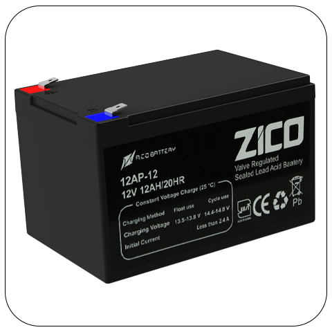 ZICO UPS Battery 12Ah