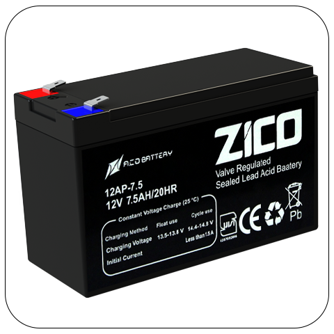 ZICO UPS Battery 7.5Ah