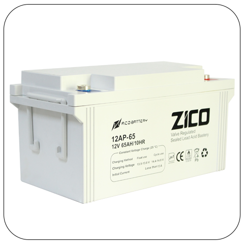  Zico Flame Retardant UPS Battery 65Ah