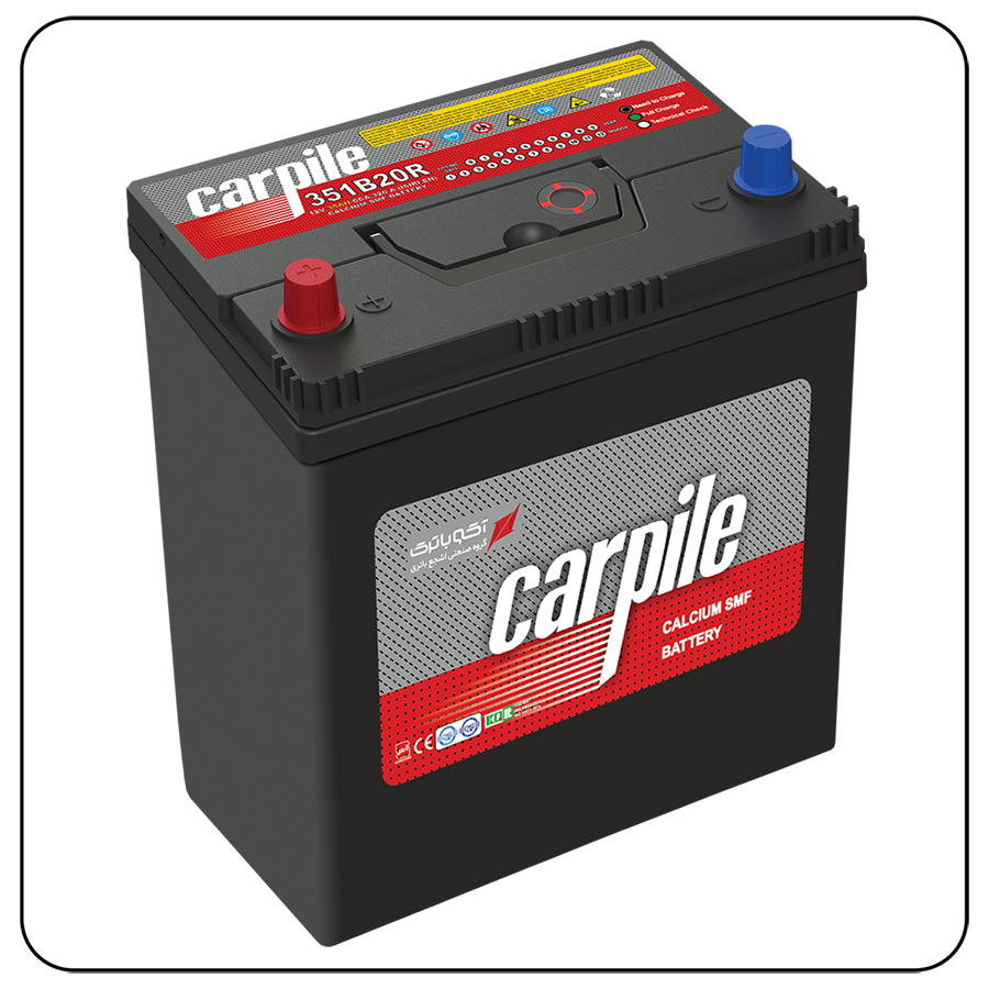 CarPile Car Battery 35Ah Straight