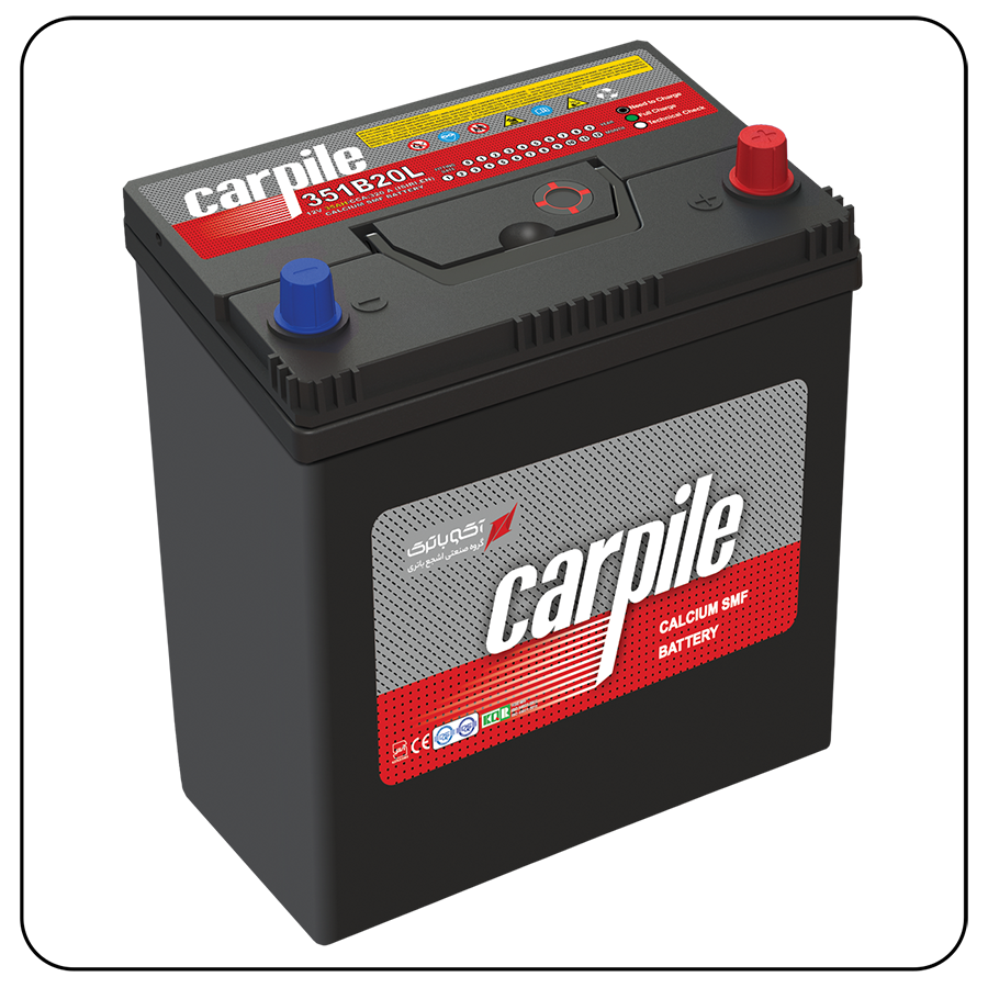 CarPile Car Battery 35Ah Reverse