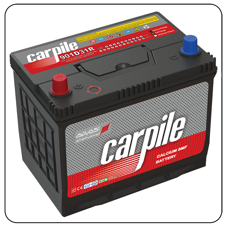 CarPile Car Battery 90Ah Straight