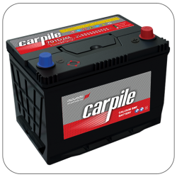 CarPile Car Battery 70Ah Reverse 