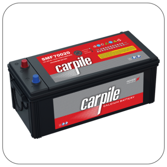 CarPile Car Battery 200Ah