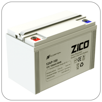 Zico Flame Retardant UPS Battery 100Ah